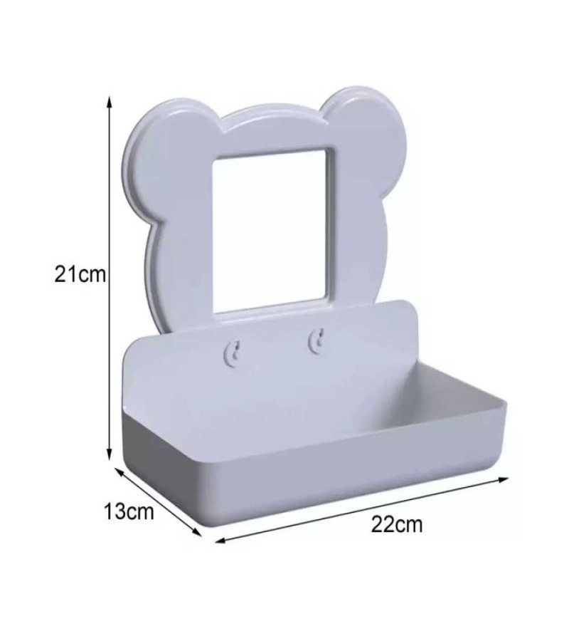 Wall Mounted Mickey Mouse Shaped Socket Mobile Phone Storage Holder