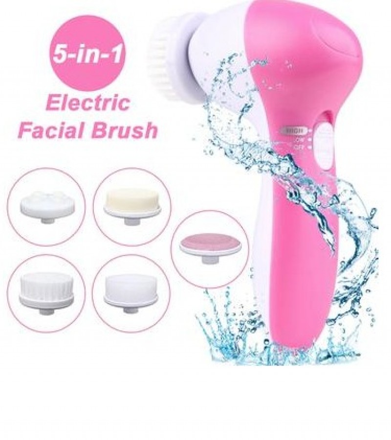 5 IN 1 PORTABLE MULTI-FUNCTION SKIN CARE ELECTRIC FACIAL MASSAGER