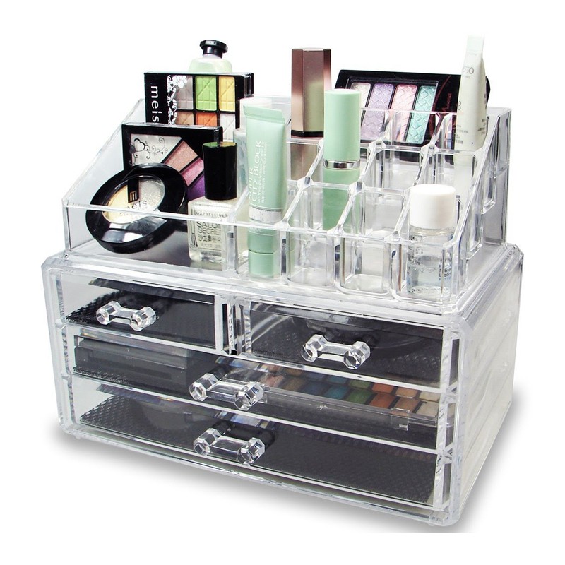Make Up and Jewelry Organizer and Storage Box