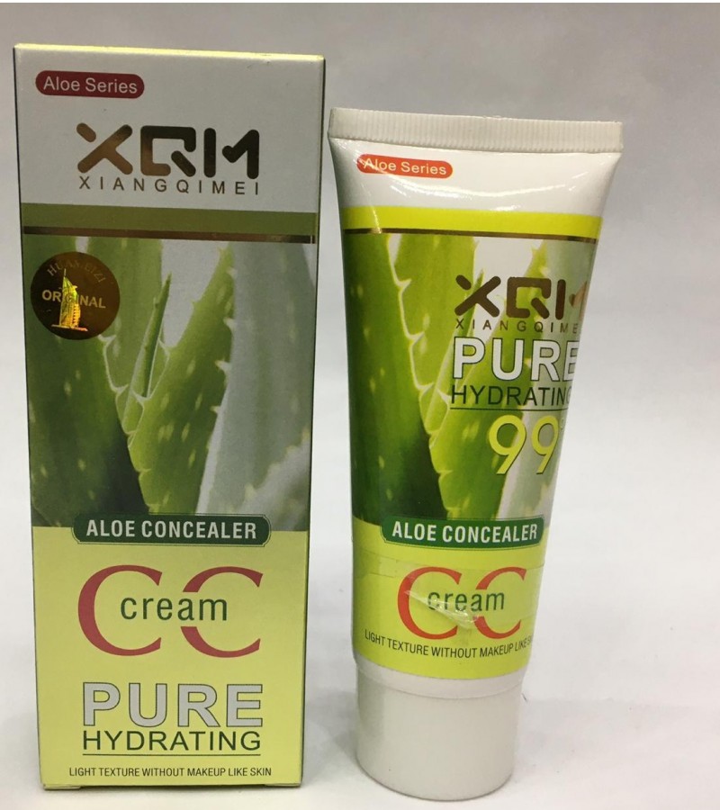 Aloe Concealer CC Cream Pure Hydrating Cleansing and Skin Care Foundation - 65ml