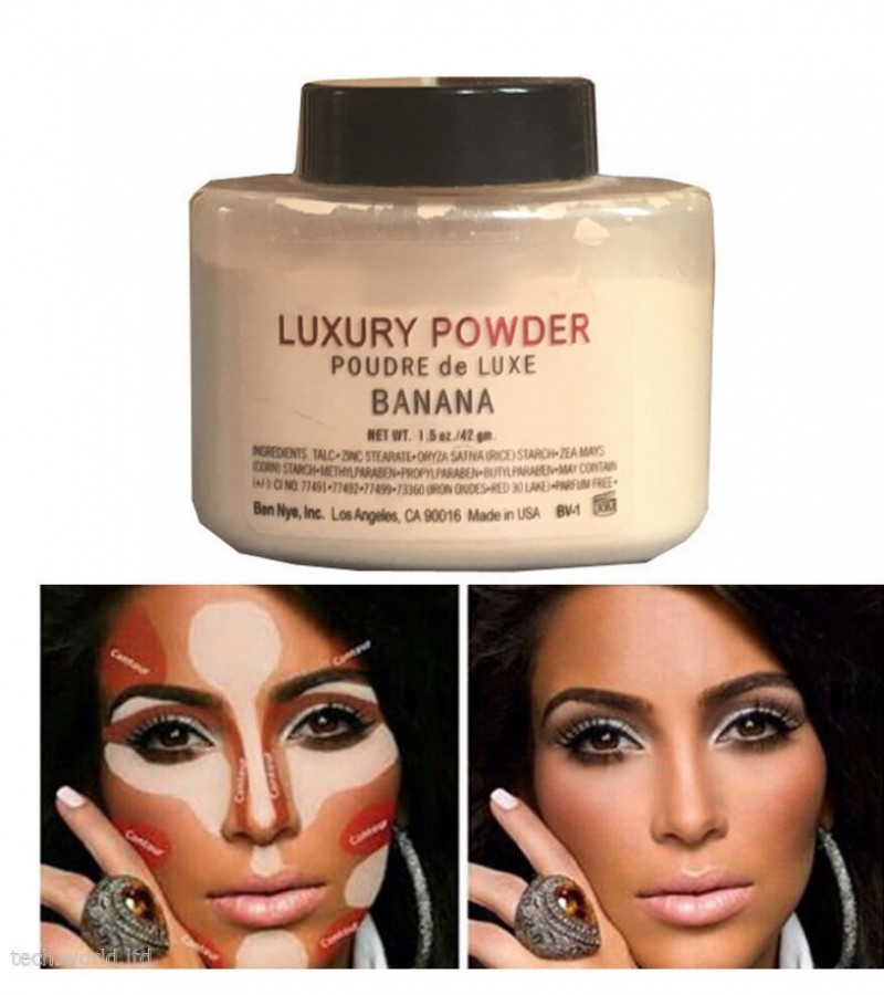 BANANA LUXURY POWDER BRAND NEW SEALED POUDRE de LUXE.1.5OZ (42g)