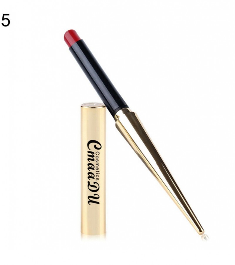 CMAADU BEAUTY VELVET MATTE LIPSTICK PENCIL WATERPROOF LONG LASTING LIP MAKEUP (N0 :05)