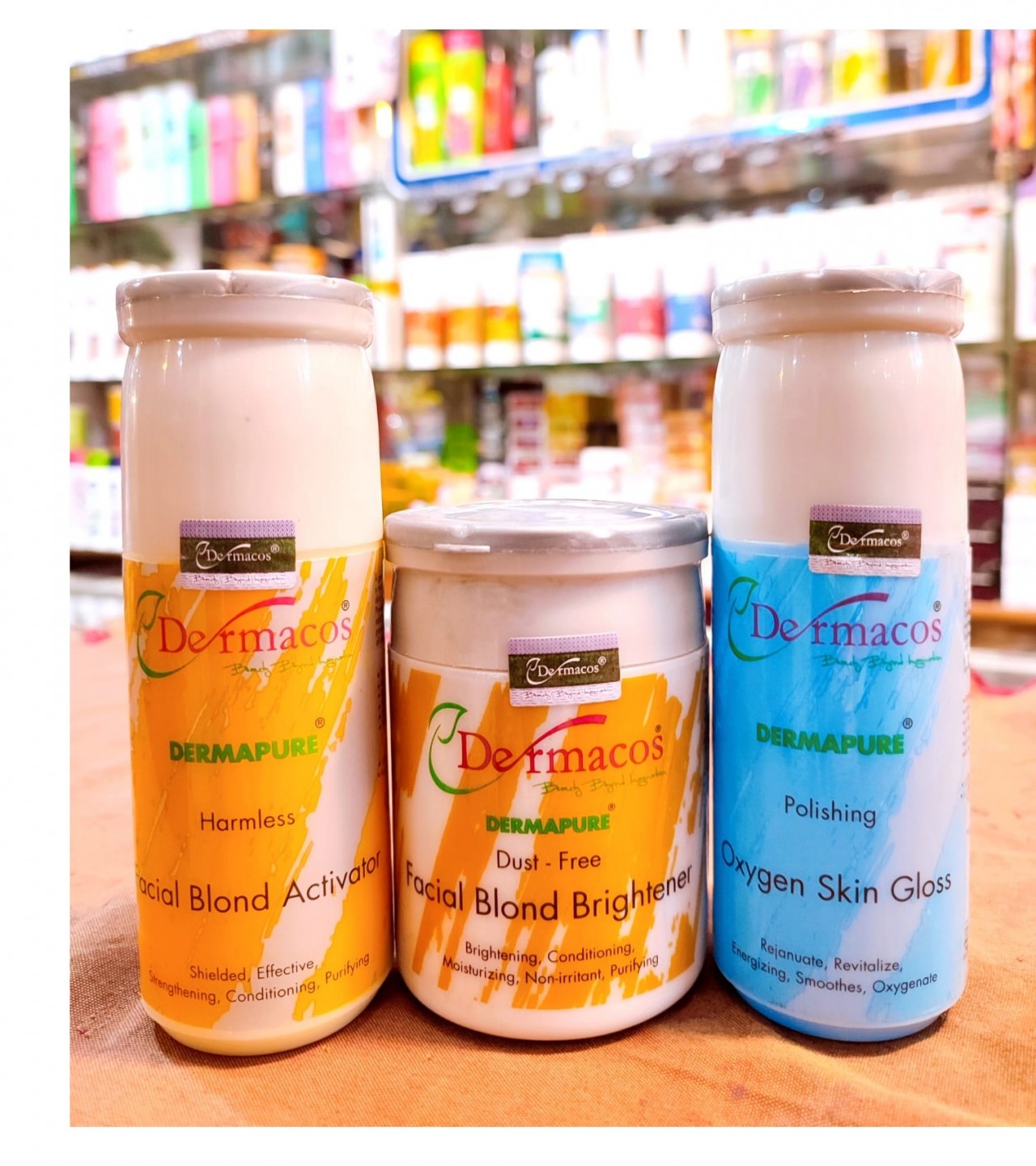 Dermacoss Whitening Skin Polish ( Set of 3 )