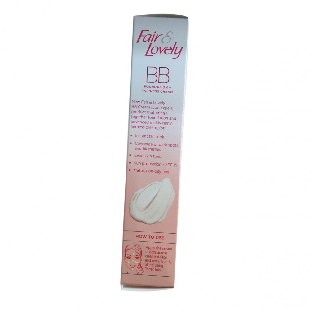 Fair & Lovely BB Foundation and Fairness Cream With Makeup Finish