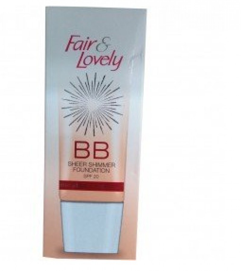 FAIR & LOVELY BB Sheer Shimmer Foundation With SPF 20 - 60 G