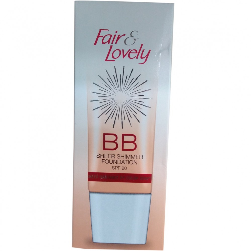 FAIR & LOVELY BB Sheer Shimmer Foundation With SPF 20 - 60 G