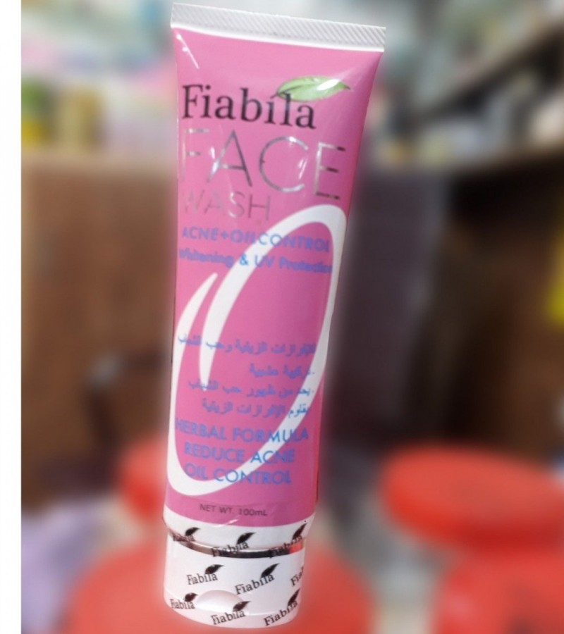 Fiabila Acne & Oil Control Face Wash - Whitening & UV Protection - 100 ML