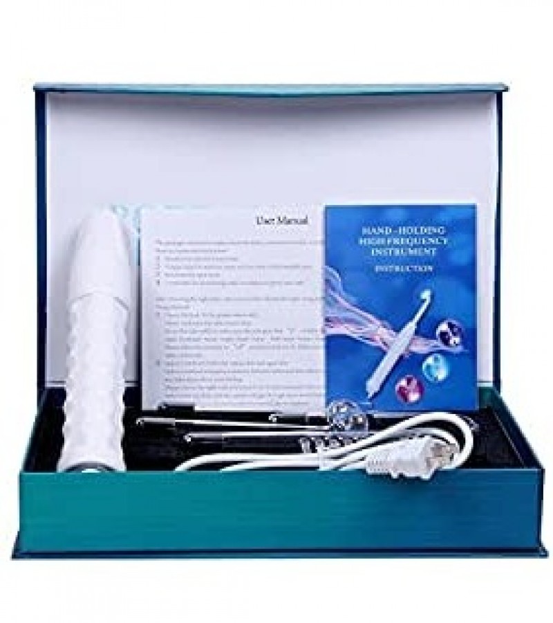 High Frequency Facial Machine Skin Care Beauty Therapy Lz-006A White ...