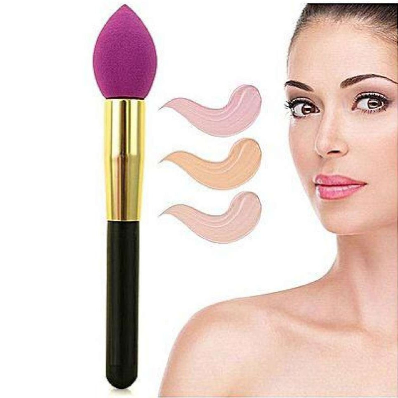 Makeup Blender Sponge Foundation - Applicator Brush