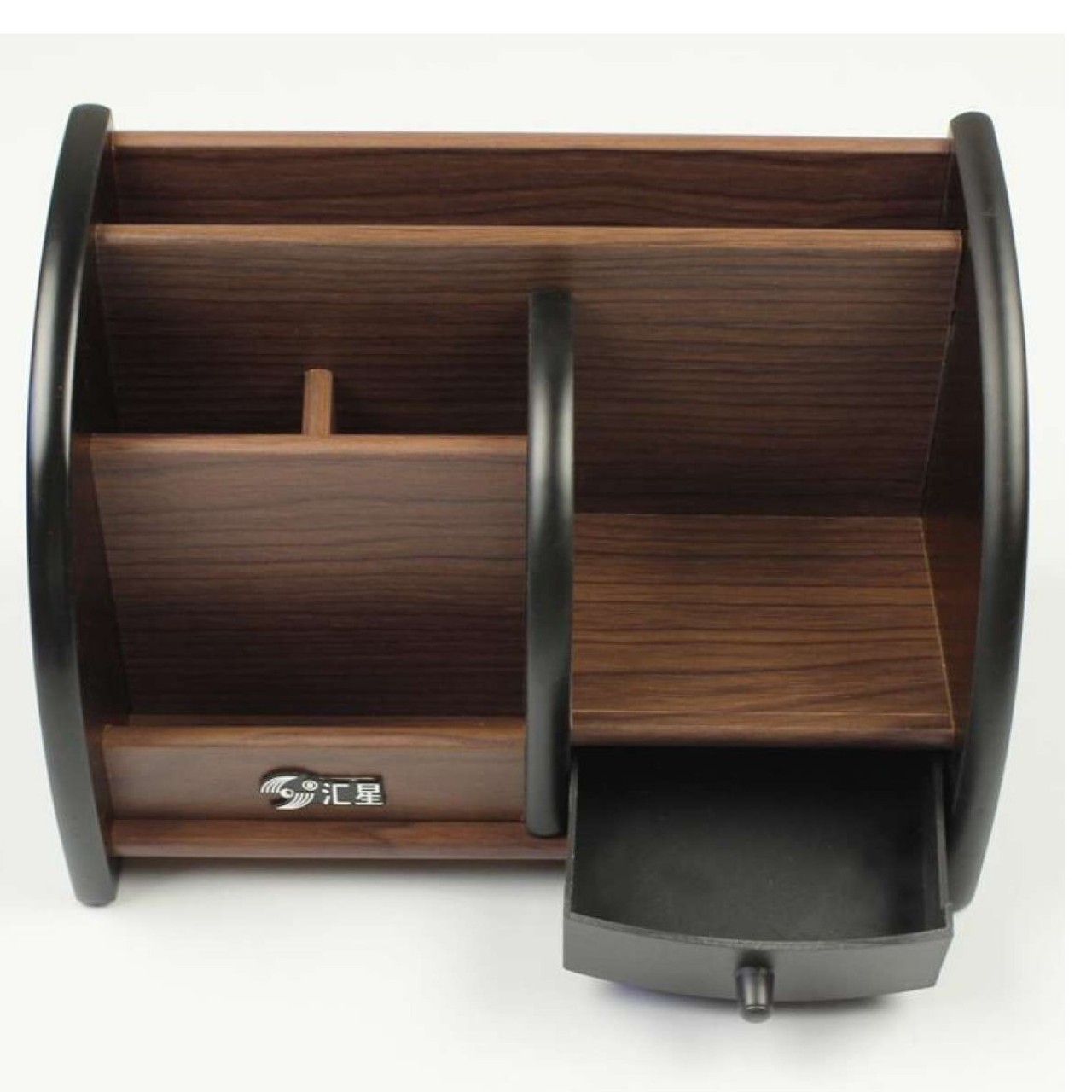 multifunctional Wooden Desktop Organizer Storage Box Pen Pencil Box Jewelry Makeup Holder Stationery
