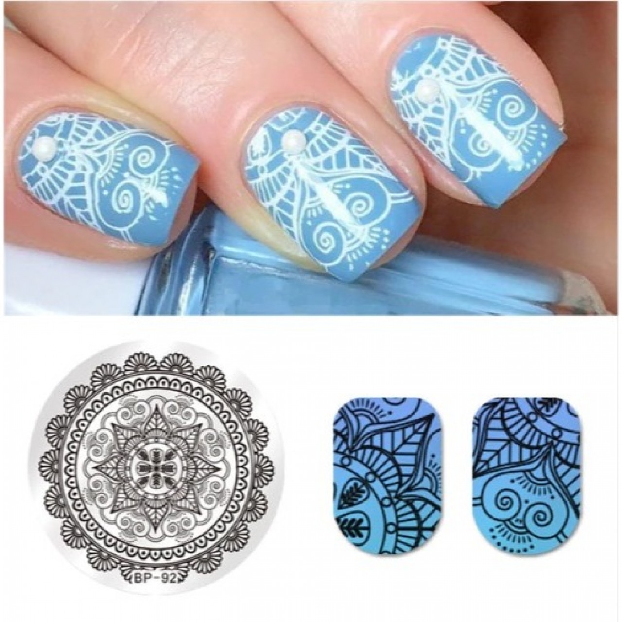 Nail Stamping Template Nail Art Image Plate Nail Art Print Stencil