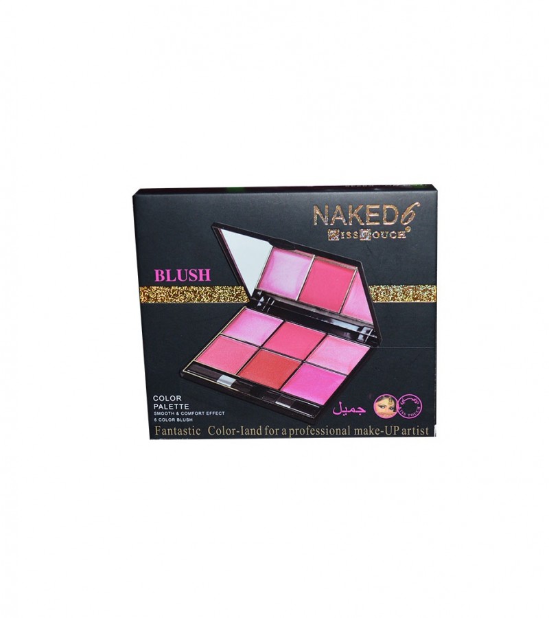 NAKED 6 Color Blusher  FM1753