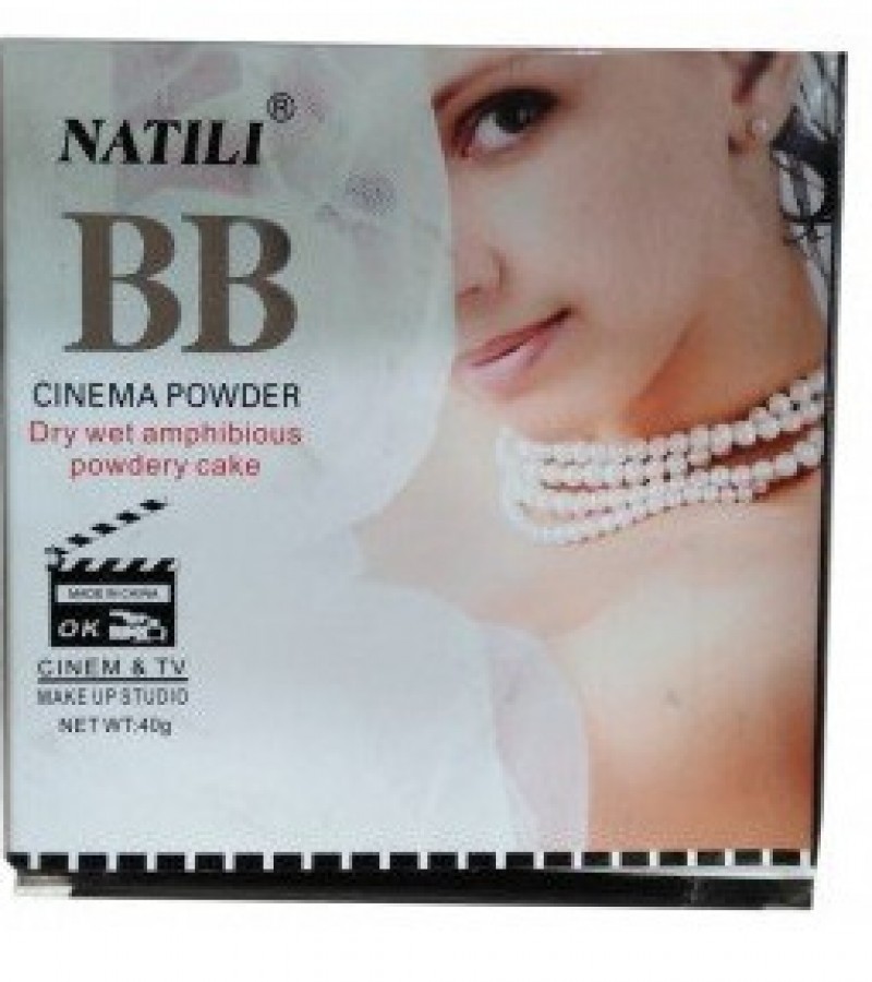Natili BB Cinema Powder Dry & Wet Amphibious Powdery Cake - 40 G