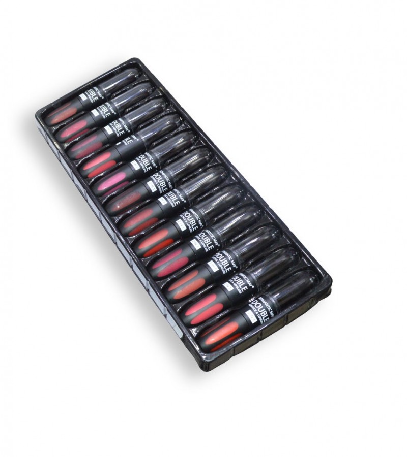 Romantic May Double LIP GLOSS and Lipstick  Romantic Double LIP GLOSS and Lipstick   FM1711   FM1711