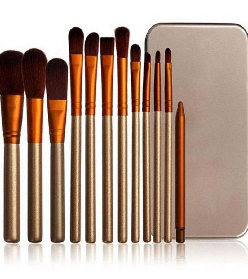 Set of 12 - Makeup Brushes -