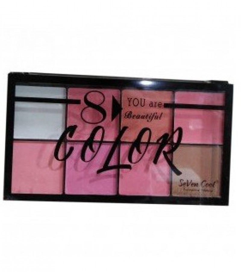 Seven Cool Professional 8 Color Makeup Palette