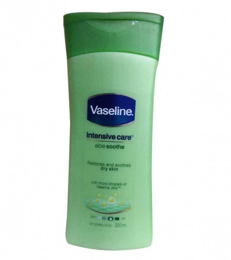 Vaseline Intensive Care Aloe Vera Lotion - 200 ML