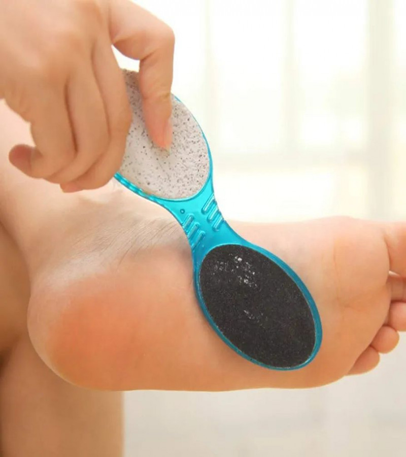HOT DEAL NO1.1PC 4-in-1 Pedicure Paddle Kit Tool with Pumice Stone Foot Hand Toe Nail Cleaning Brush Foot File Callus Reducer Setonly 189