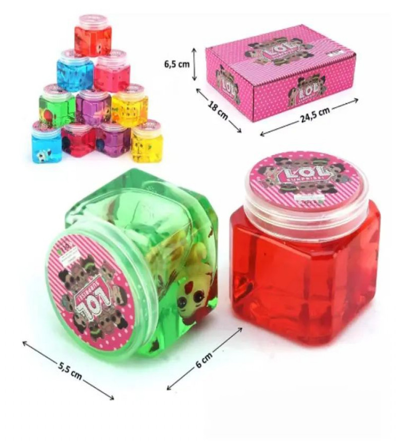HOT DEALS NO1.Lol Surprise Slime Beautiful Color Slime for Girls (Pack Of 1) Cryst only 199