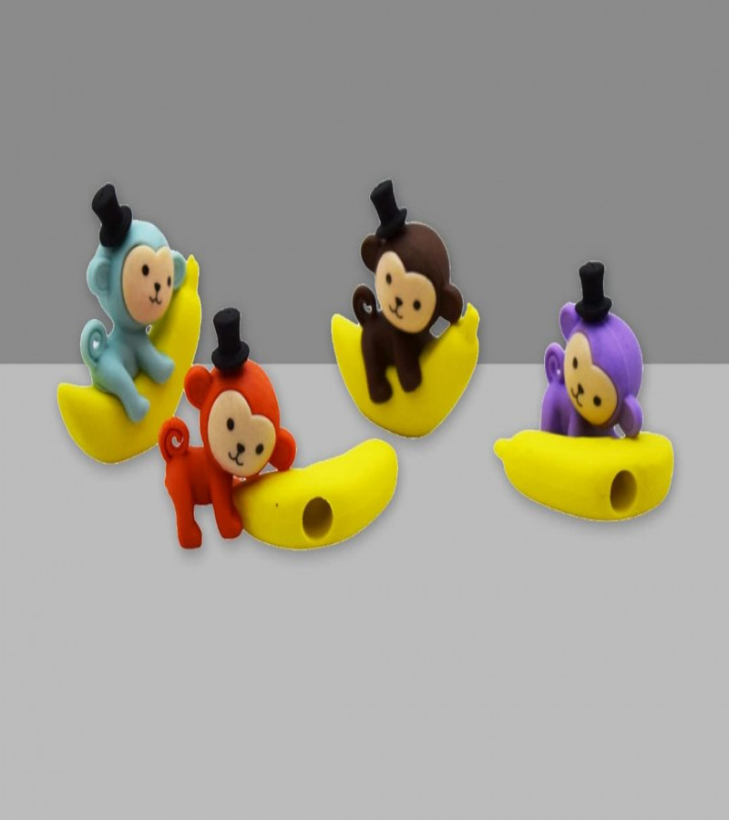 Jungle Theme Animal Erasers for Kids - Kids Birthday Return Gifts Pinata Fillers ( 1 pc)