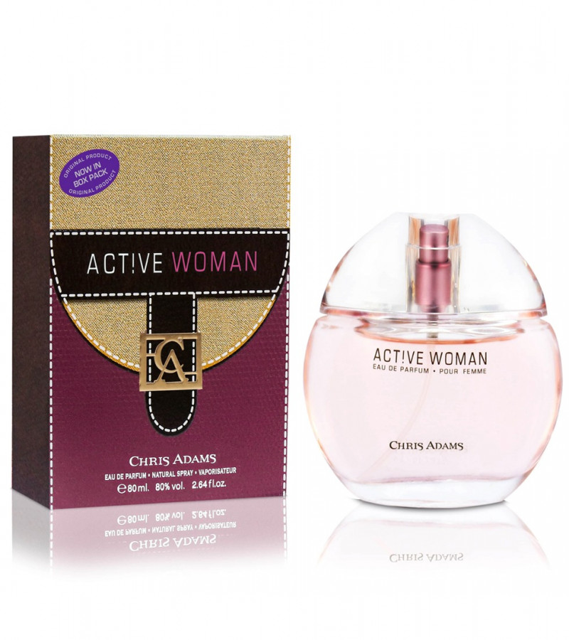 Chris Adams Active Woman Perfume For Women - 100 ml