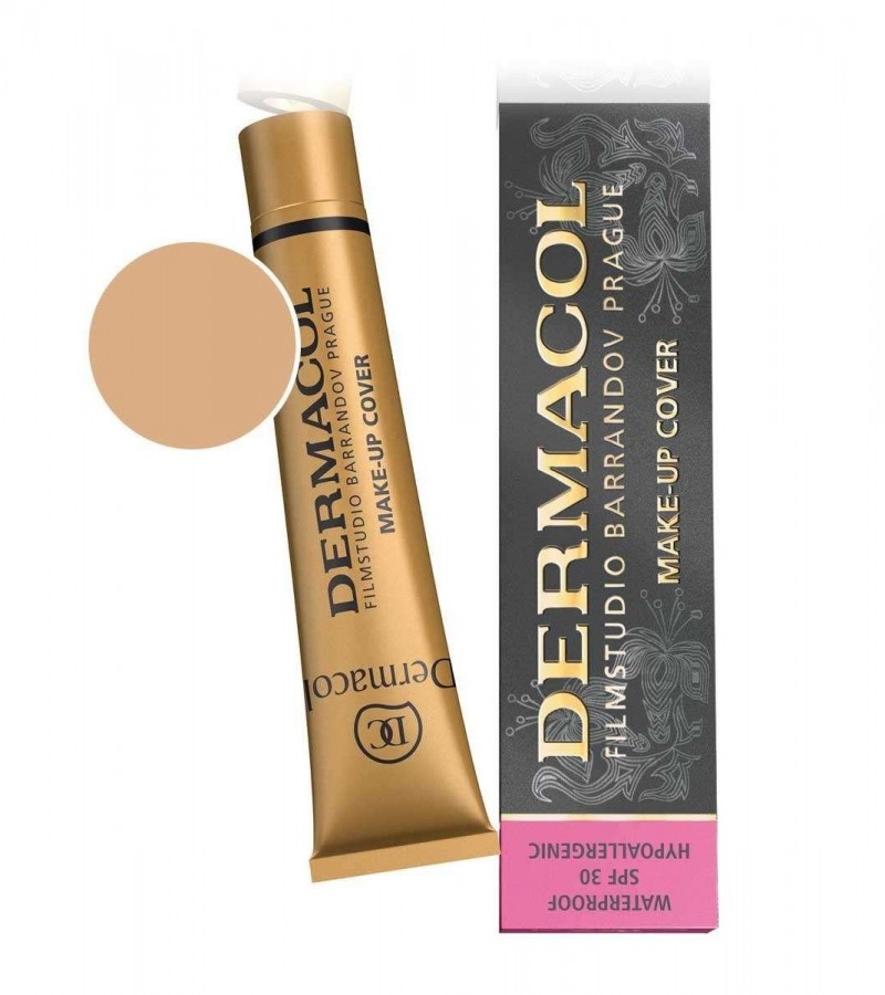 Dermacol Makeup Cover Concealer Liquid Foundation – No.208