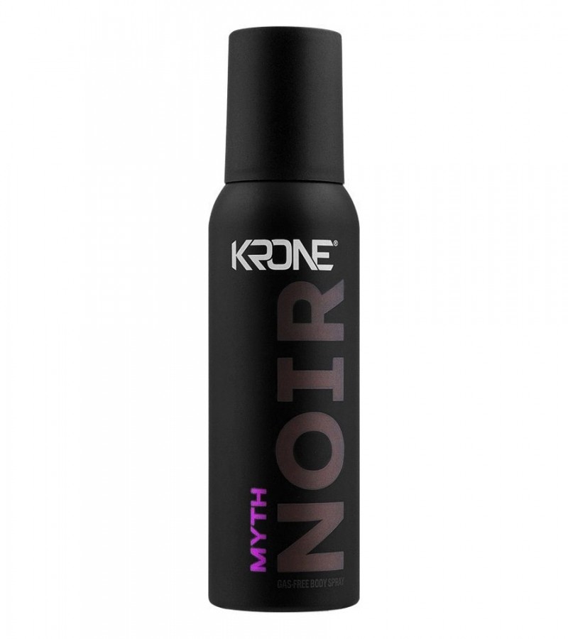 Krone Noir Myth Gas Free Body Spray For Unisex - 120 ml