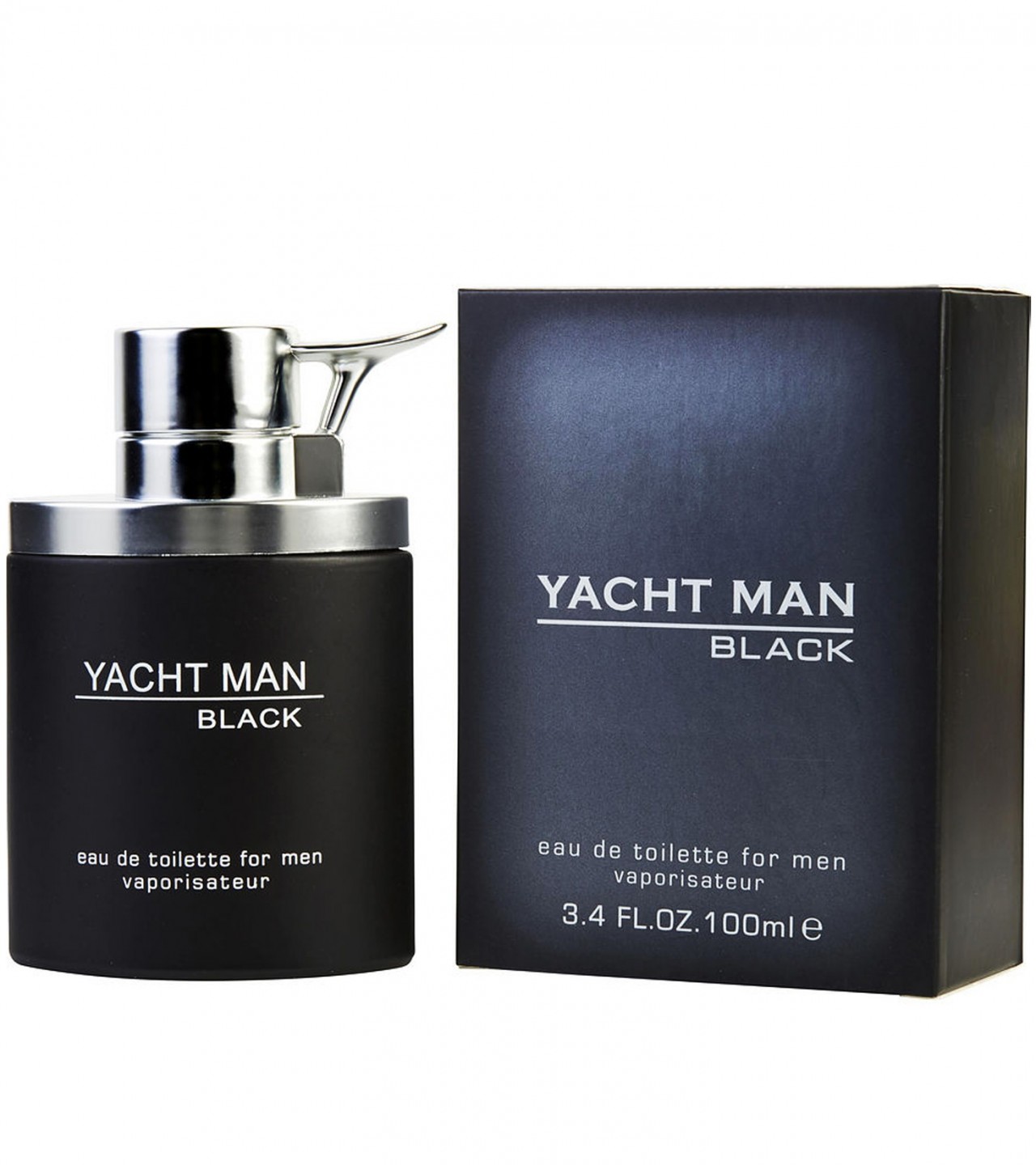 Myrurgia Yacht Man Black Perfume For Men – Eau de Parfum – 100 ml