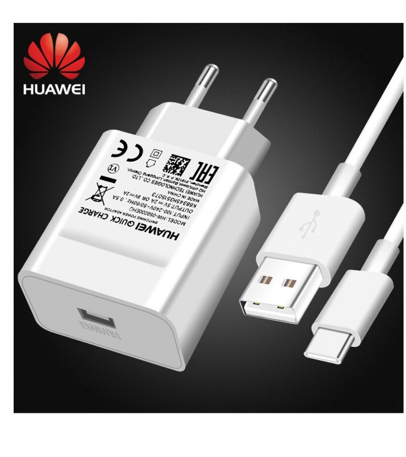 Huawei Original Charger 9V/2A USB Fast Charger Type C Mobile