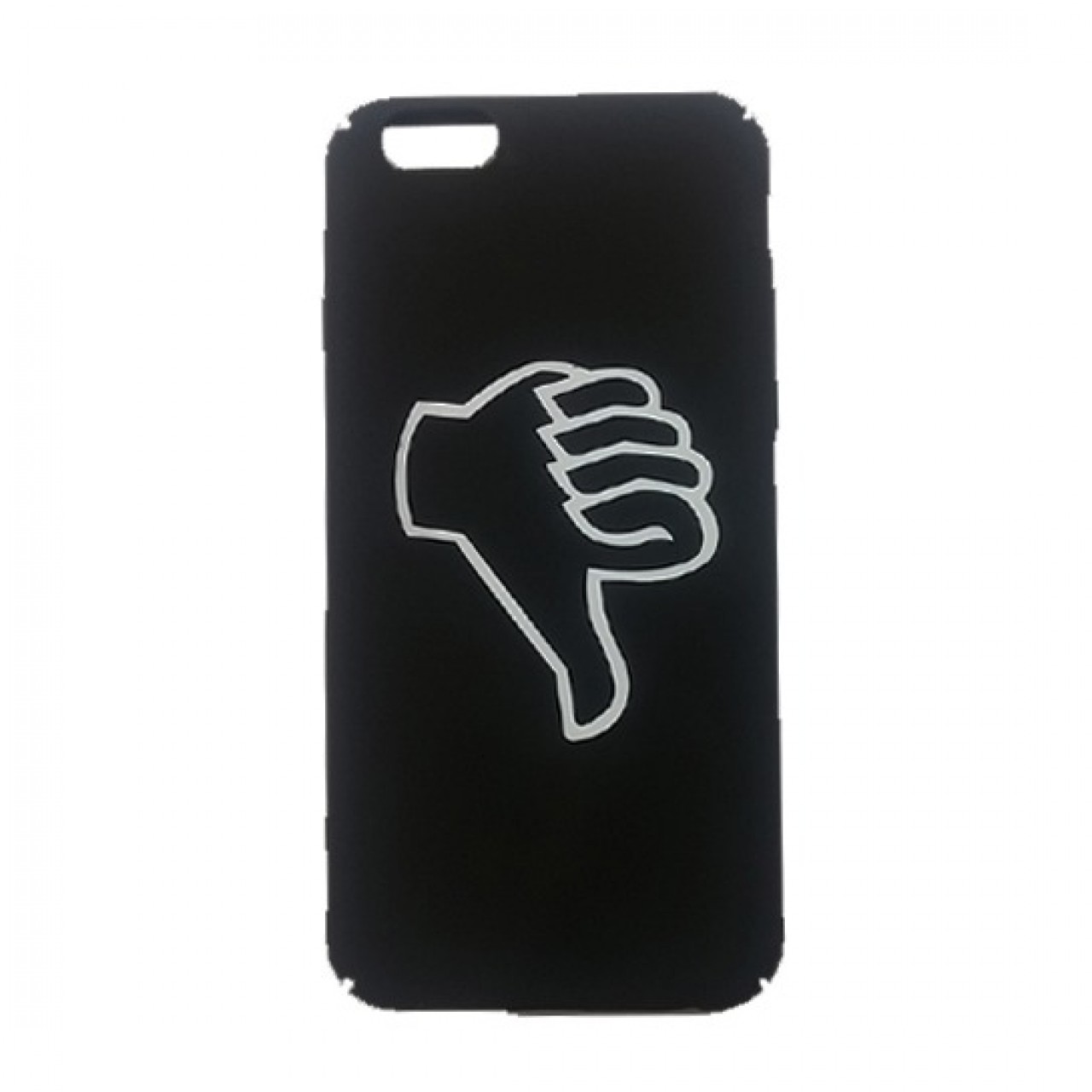 iPhone 5/5S Thumbs Down Logo Hard Case - Black