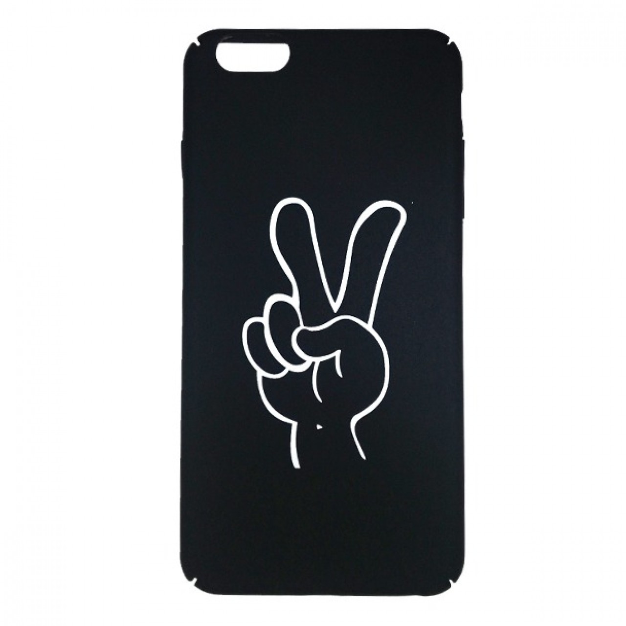 iPhone 6 Plus Victory Logo Hard Case - Black