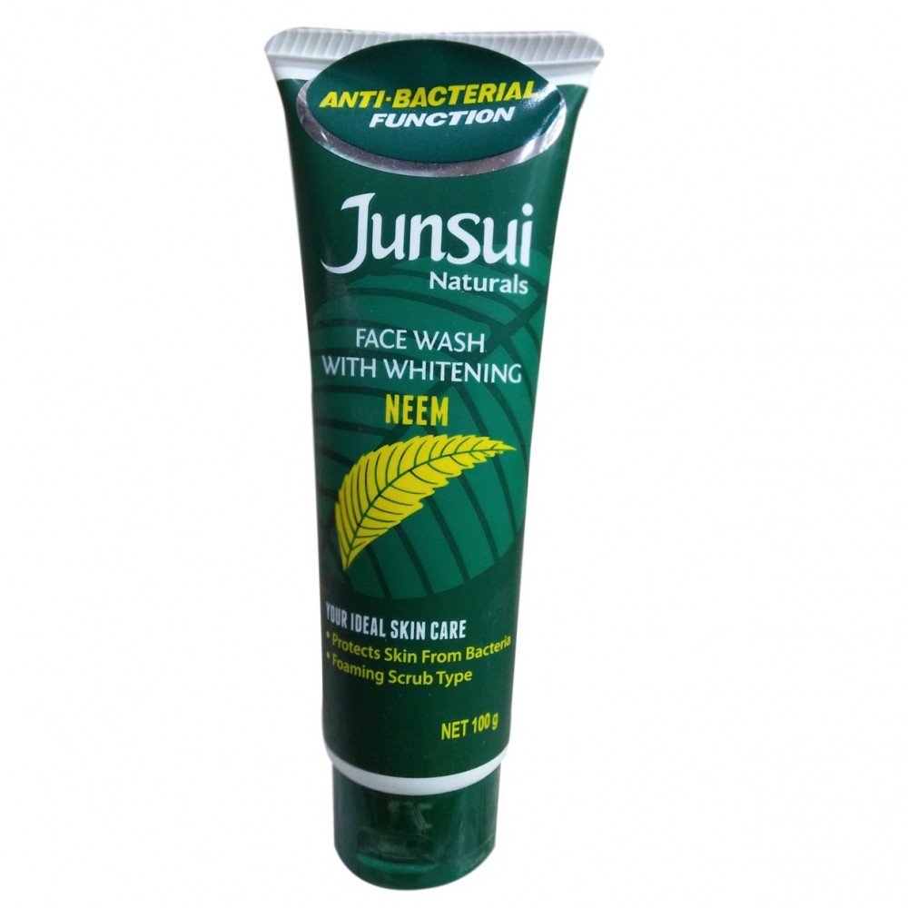 Junsui Naturals Face Wash With Whitening Neem - 100 G