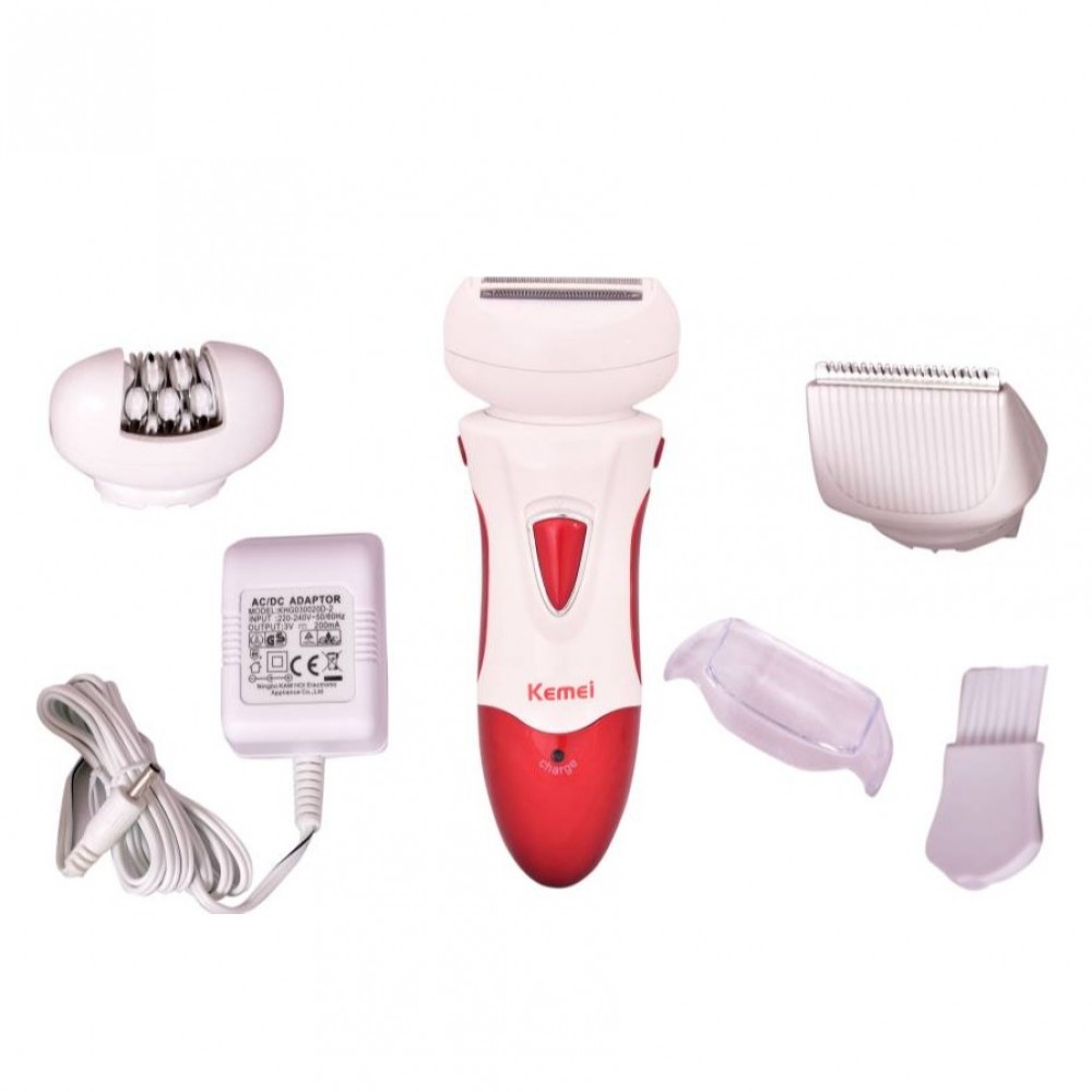 Kemei KM-2368 Rechargeable Hair Remover For Women