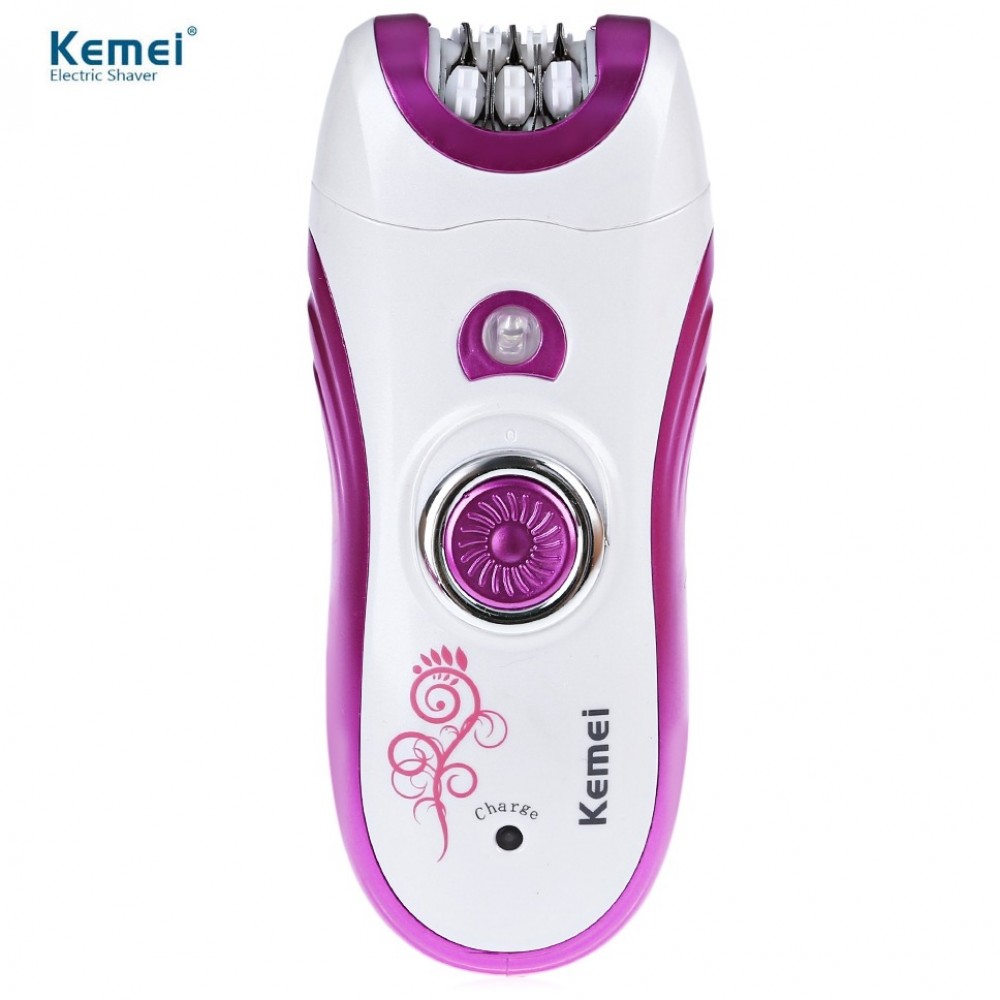 Kemei KM-3066 6 in 1 Rechargeable Epilator For Women