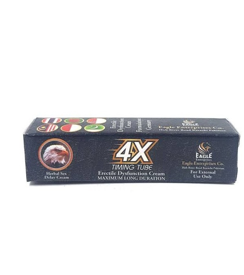 4X Sex Timing Delay Cream For Men- Original