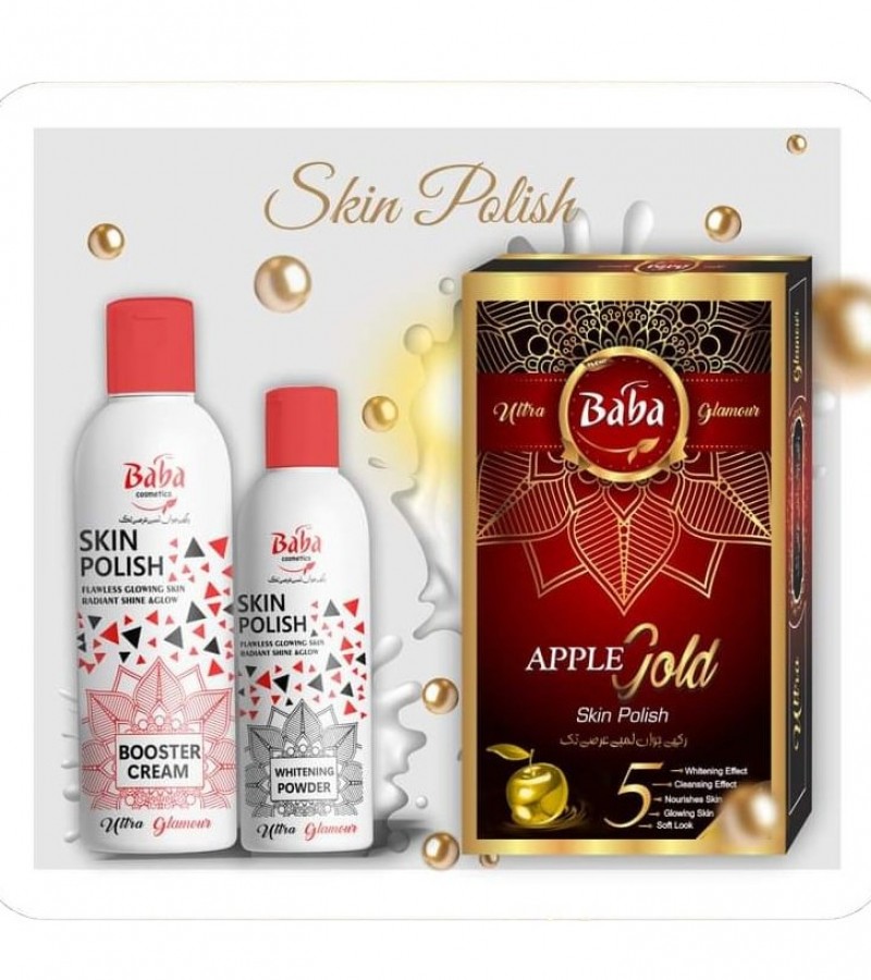 Baba Apple Gold Skin Polish Set