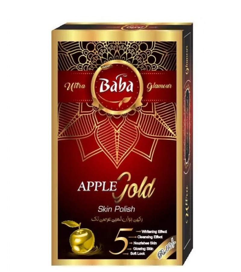 Baba Apple Gold Skin Polish Set