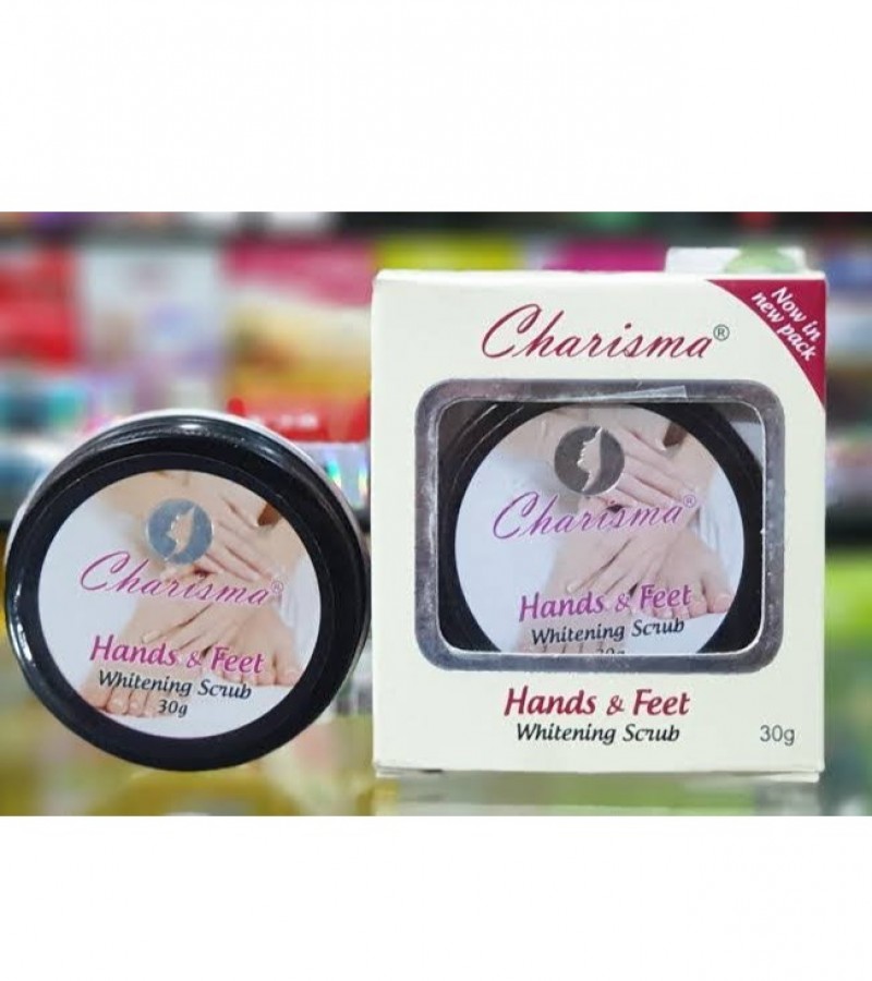 Charisma Hand & Feet Whitening Scrub 30gm