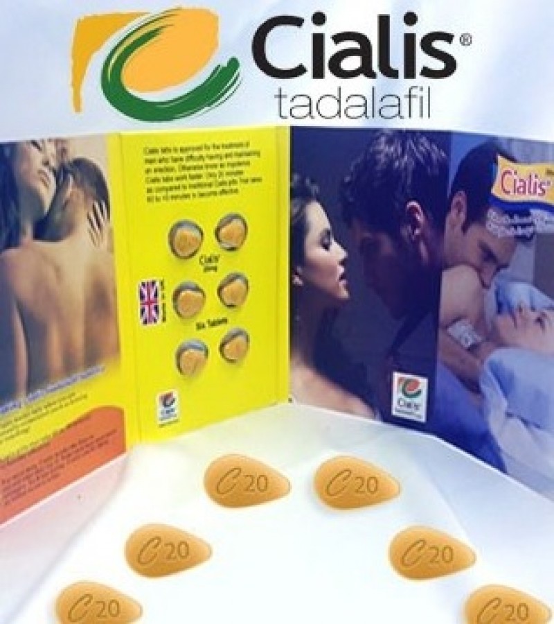 Cialis 20 MG Tadalafil Original Tablets A+ Premium Quality Tablets