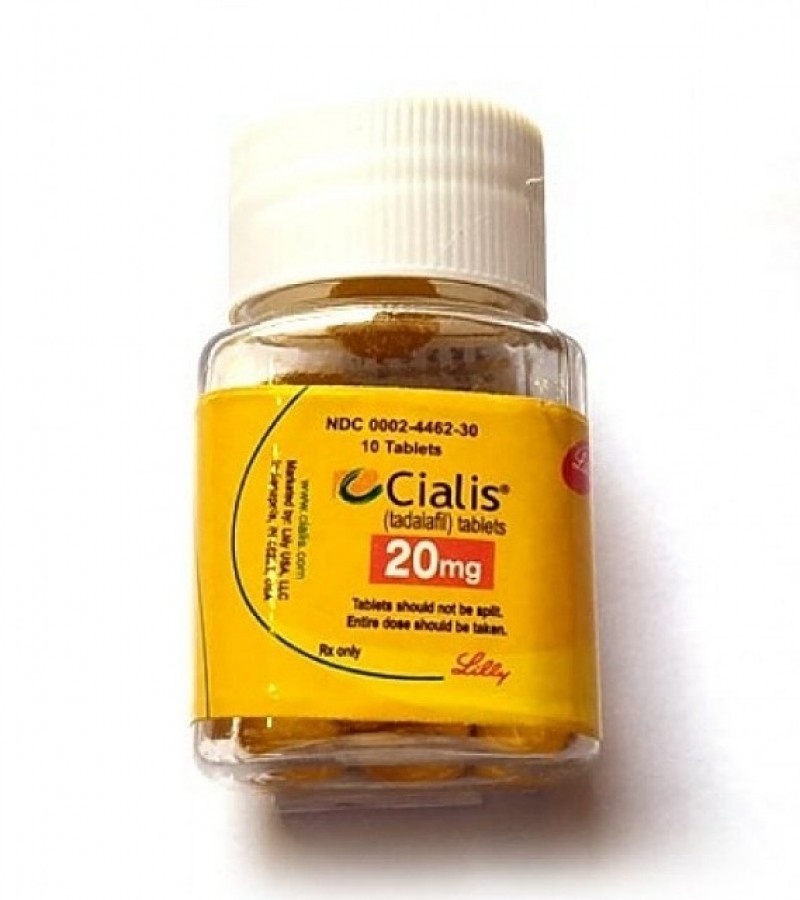 Cialis 20mg 10 Tablets Jar  Made In UK