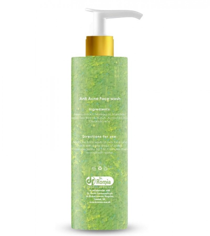 Dr Romia Anti Acne Neem Facewash 120ml