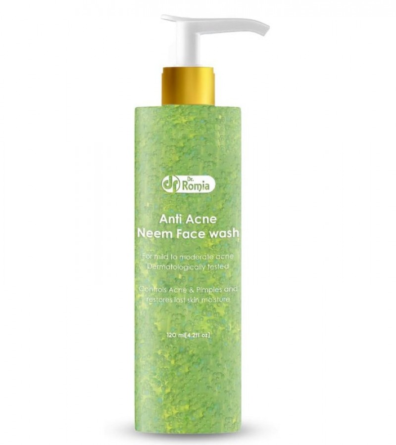 Dr Romia Anti Acne Neem Facewash 120ml