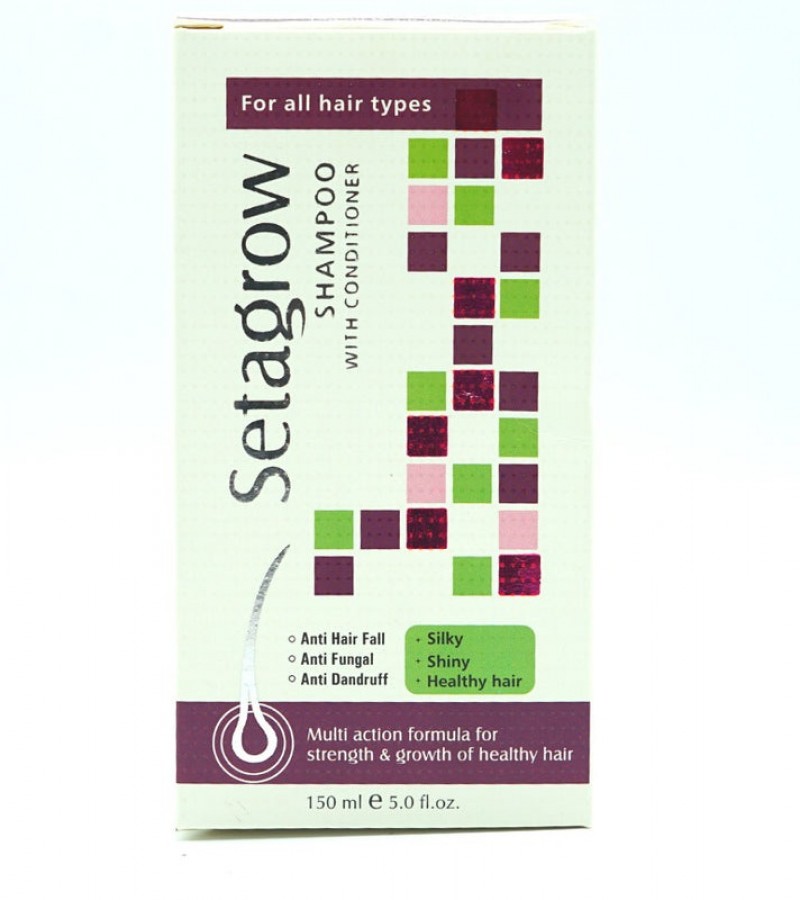 Dr Romia SetaGrow Anti Hair Fall Shampoo+ Conditioner  150ml