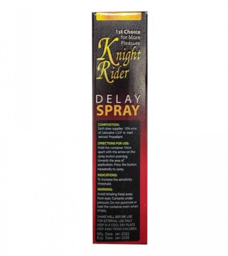 Knight Rider Mens Timing Delay Spray 15ml