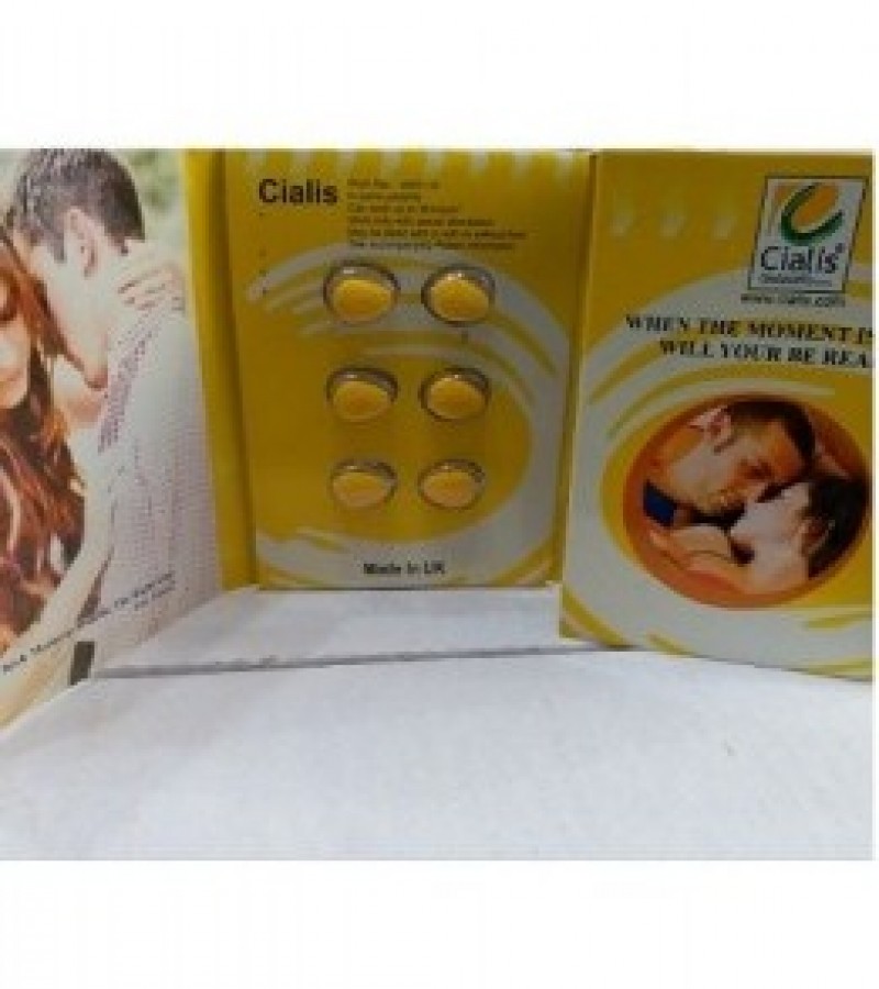 Original Cialis 20mg 6 Tablets Card Made in USA A+ Premium Quality Tablets
