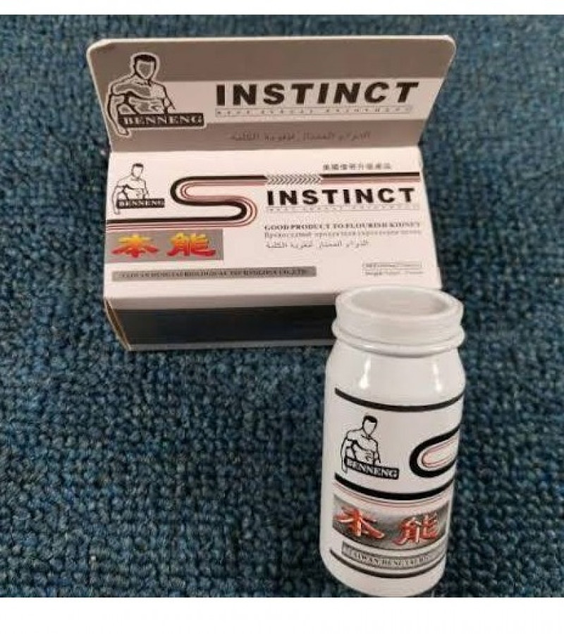 Original Instinct Sex Timing Delay 10 Tablets White Made In Taiwan