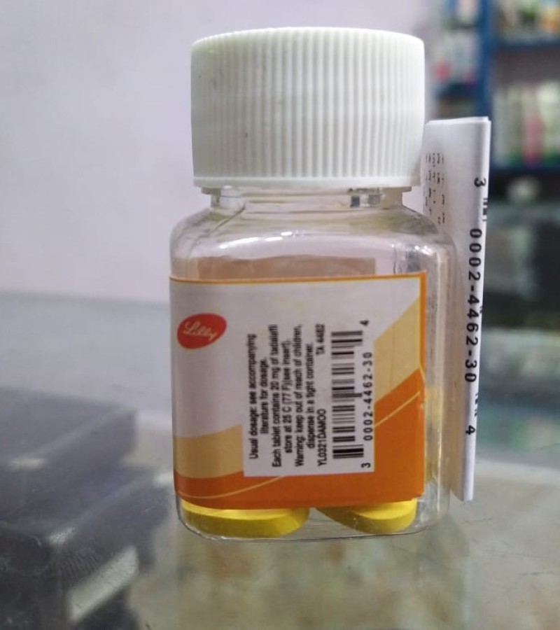 Original Lilly Cialis 20mg 10 Tablets Jar Made in UK A+ Premium Quality Tablets