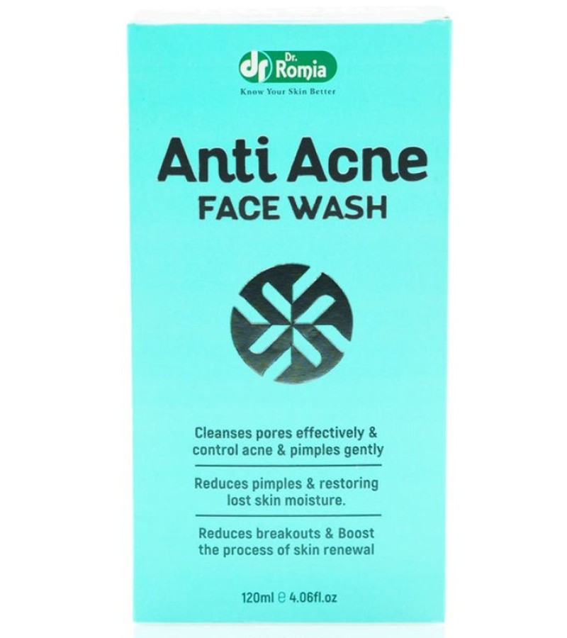 Original Dr Romia Anti Acne Facewash 120ml